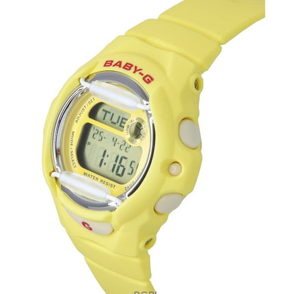 Casio Baby-G Digital Yellow Resin Strap Quartz BG-169CH-9 200M Women's Watch