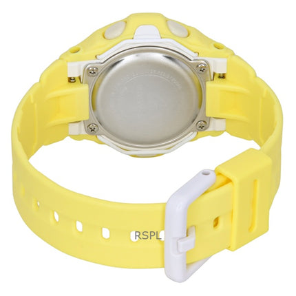 Casio Baby-G Digital Yellow Resin Strap Quartz BG-169CH-9 200M Women's Watch