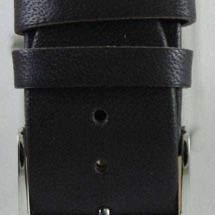 Citizen Quartz Black Dial Leather Strap BG5080-05E Women's Watch