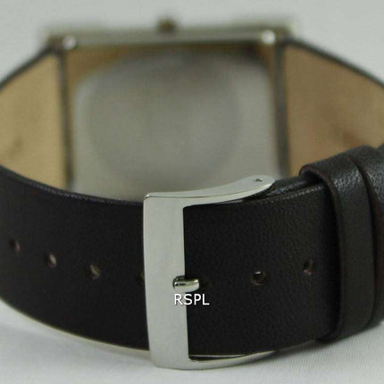 Citizen Quartz Black Dial Leather Strap BG5080-05E Women's Watch