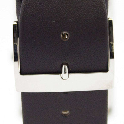 Citizen Quartz Slim Black Leather BG5080-05H Women's Watch
