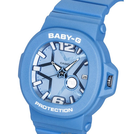 Casio Baby-G Analog Resin Blue Dial Quartz BGA-10D-2A2 100M Women's Watch