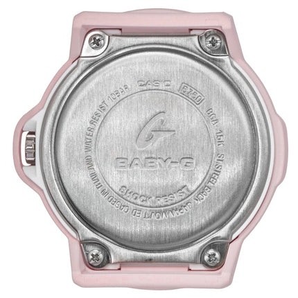 Casio Baby-G Plus Analog Resin Strap Pastel Pink Dial Quartz BGA-15K-4A 100M Women's Watch