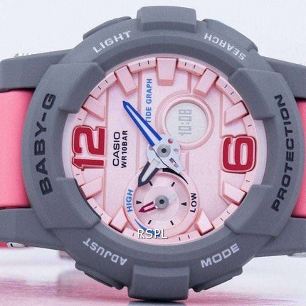 Casio Baby-G Tide Graph Analog Digital BGA-180-4B2 BGA180-4B2 Women's Watch