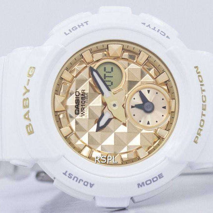 Casio Baby-G Shock Resistant World Time Analog Digital BGA-195M-7A Women's Watch