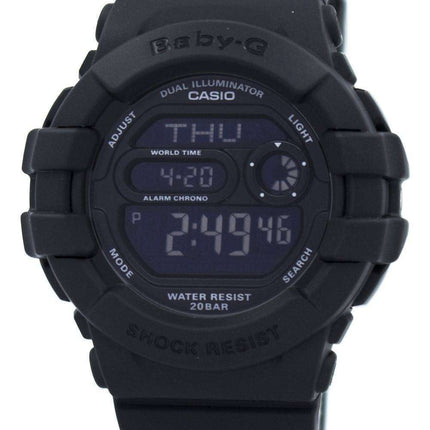 Casio Baby-G Dual Illuminator World Time Digital BGD-140-1A BGD140-1A Women's Watch