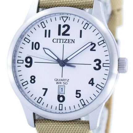 Citizen Quartz White Dial BI1050-05A Men's Watch