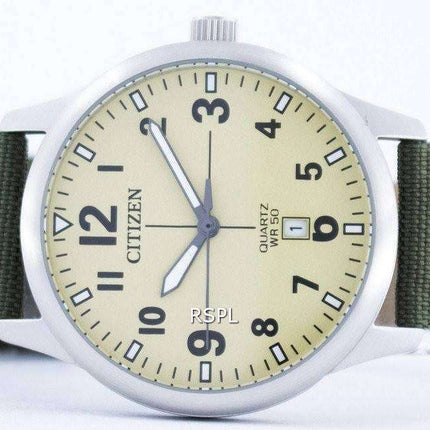 Citizen Quartz Champagne Dial BI1050-05X Men's Watch