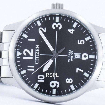 Citizen Quartz Black Dial BI1050-81F Men's Watch