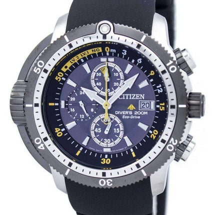 Citizen Promaster Aqualand Diver Eco-Drive Chronograph BJ2127-16E Men's Watch