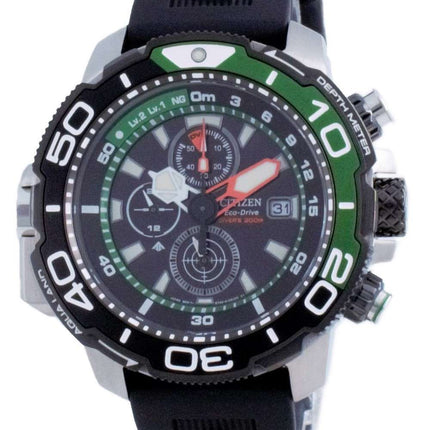 Citizen Promaster Marine Aqualand Chronograph Diver's Eco-Drive BJ2168-01E 200M Men's Watch