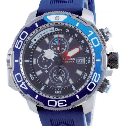 Citizen Promaster Marine Aqualand Chronograph Diver's Eco-Drive BJ2169-08E 200M Men's Watch