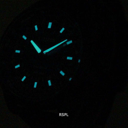 Citizen Eco-Drive Power Reserve GMT Pilot 200M BJ7075-02E Men's Watch