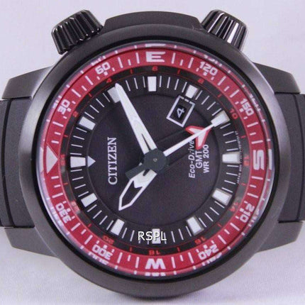 Citizen Eco-Drive GMT Diver's 200M BJ7085-09E Men's Watch