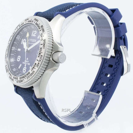 Citizen Promaster BJ7100-15L World Time Eco-Drive 200M Men's Watch