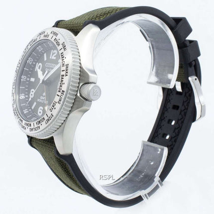 Citizen Promaster BJ7100-23X World Time Eco-Drive 200M Men's Watch
