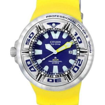 Citizen Promaster Dive Ecozilla Professional Eco-Drive Blue Dial Diver's BJ8058-06L 300M Men's Watch With Extra Strap