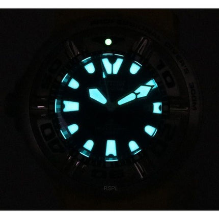 Citizen Promaster Dive Ecozilla Professional Eco-Drive Blue Dial Diver's BJ8058-06L 300M Men's Watch With Extra Strap
