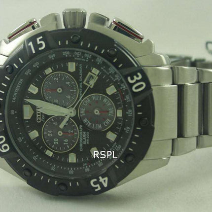 Citizen Eco Perpetual Alarm Chronograph BL5314-52E