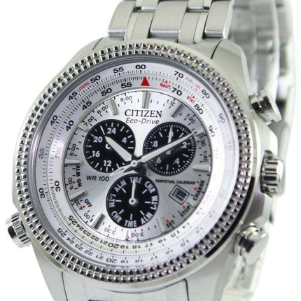 Citizen Eco-Drive Perpetual Calendar Chronograph BL5400-52A Men's Watch