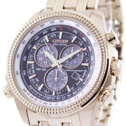 Citizen Eco-Drive Perpetual Calendar Chronograph BL5403-54E Men's Watch
