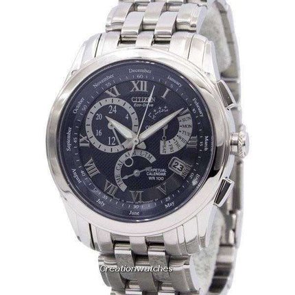 CITIZEN Eco-Drive Alarm Perpetual Calendar BL8001-58L/BL8009-76L Men's Watch