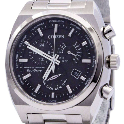 Citizen Eco-Drive Perpetual Calendar 100M BL8130-59E Men's Watch