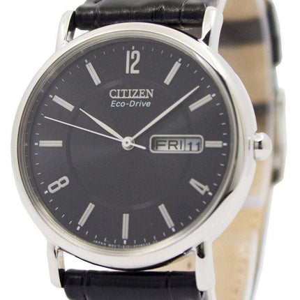 Citizen Eco-Drive Black Leather Strap BM8240-03E Men's Watch