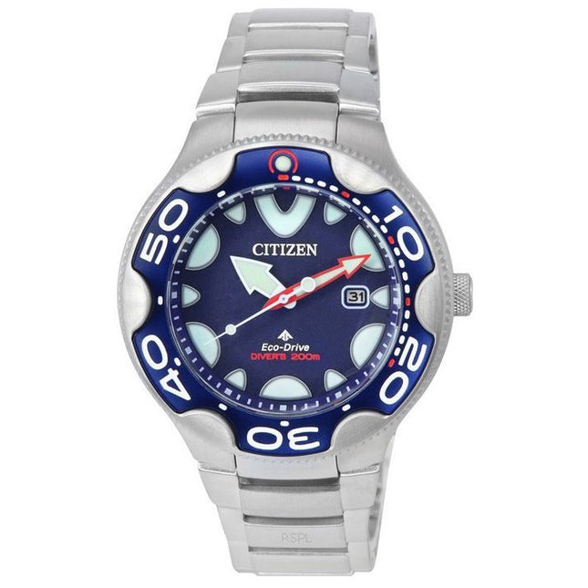 Citizen Promaster Dive Eco-Drive Stainless Steel Blue Dial Diver's BN0231-52L 200M Men's Watch