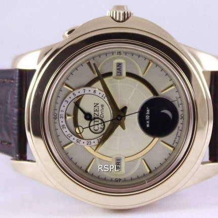 Citizen Eco-Drive Calendar Moon Phase BU0003-02P Men's Watch