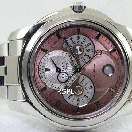 Citizen Eco-Drive Moon Phase Power Reserve BU0011-63ZB Men's Watch