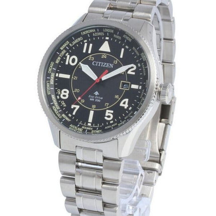Citizen Promaster Nighthawk World Time Eco-Drive BX1010-53E 200M Men's Watch
