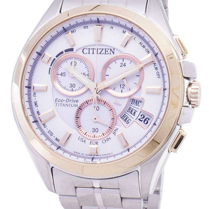 Citizen Eco-Drive BY0054-57A Titanium Radio Controlled Power Reserve Men's Watch