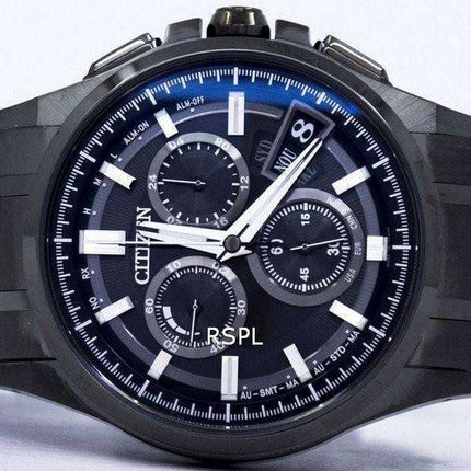 Citizen Attesa Direct Flight Eco-Drive Chronograph Power Reserve Alarm BY0094-87E Men's Watch