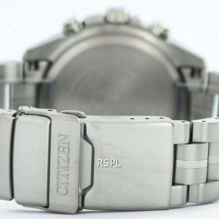 Citizen Promaster Eco-Drive Radio Controlled Titanium Chronograph Japan Made BY0121-51E Men's Watch