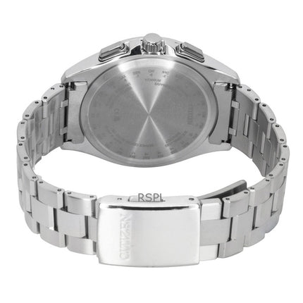 Citizen Attesa Limited Edition Super Titanium Blue Dial Eco-Drive BY1000-51L 100M Men's Watch