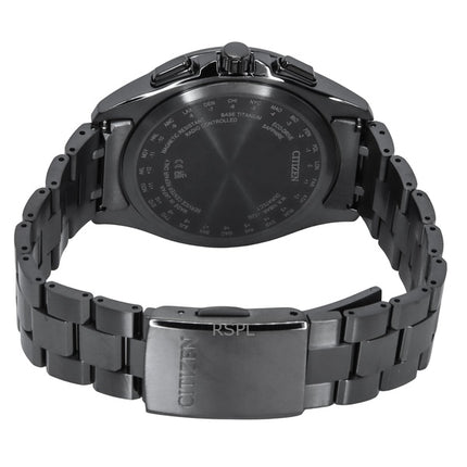 Citizen Attesa Radio-Controlled Super Titanium Black Dial Eco-Drive BY1006-62E 100M Men's Watch