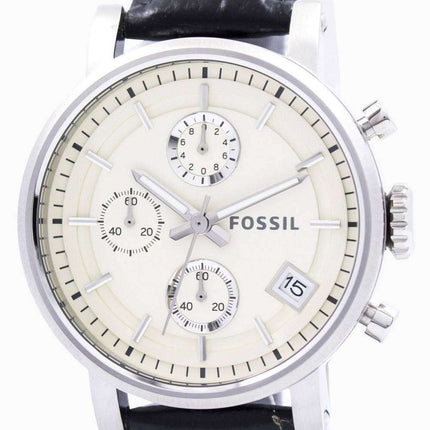 Fossil Original BoyFriend Chronograph Stainless Steel C181018-BLK Women's Watch
