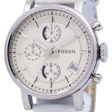 Fossil Original BoyFriend Chronograph Stainless Steel C181018-WHT Women's Watch