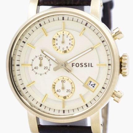 Fossil Original BoyFriend Chronograph Stainless Steel C181019-BRW Women's Watch