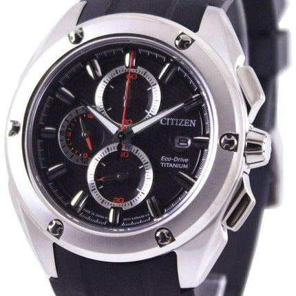 Citizen Eco-Drive Chronograph Super Titanium CA0210-00E Men's Watch
