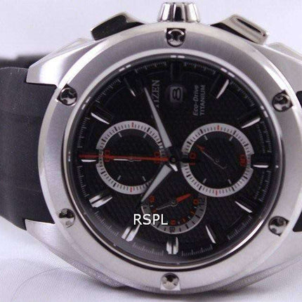 Citizen Eco-Drive Chronograph Super Titanium CA0210-00E Men's Watch