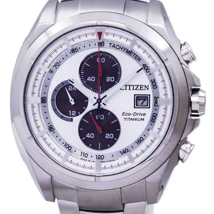 Citizen Eco-Drive Titanium Chronograph Tachymeter CA0551-50A Men's Watch