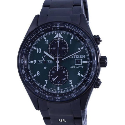 Citizen Chronograph Stainless Steel Eco-Drive CA0775-87X 100M Mens Watch