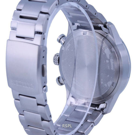 Citizen Aviator Eco-Drive Chronograph Stainless Steel Green Dial CA0791-81X 100M Mens Watch