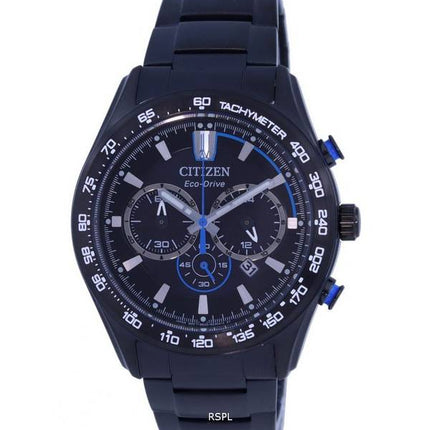 Citizen Aviator Chronograph Black Dial Eco-Drive CA4485-85E 100M Mens Watch
