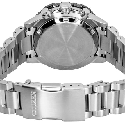 Citizen Promaster Sky Chronograph Stainless Steel Black Dial Eco-Drive CA4664-60E 200M Men's Watch