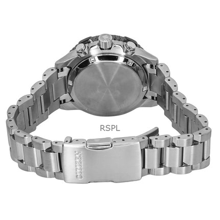 Citizen Promaster Sky Chronograph Stainless Steel Brown Dial Eco-Drive Diver's CA4664-60X 200M Men's Watch