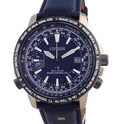 Citizen Promaster Radio Controlled Eco-Drive Titanium CB0204-14L 200M Divers Mens Watch