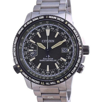 Citizen Promaster Radio Controlled Eco-Drive Titanium CB0206-86X 200M Divers Mens Watch